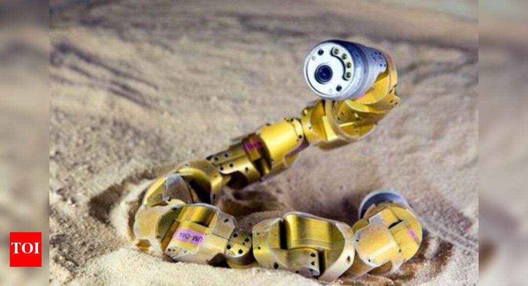 Snake robot to aid search-and-rescue - Times of India