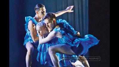 The British Council organises Scottish Dance Theatre at the Siri Fort Auditorium in Delhi