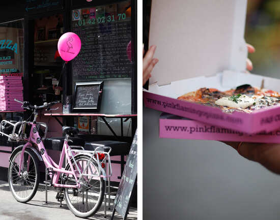 Pink Flamingo Pizza
