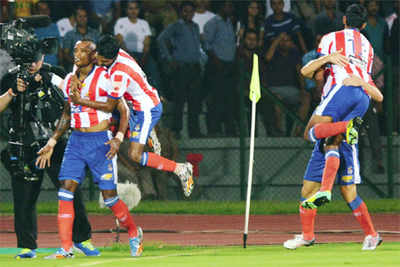 Atletico's Tefera, Podany score to hand NorthEast 2-0 defeat at home