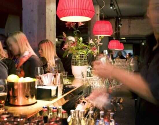 The bar at Story Hotel