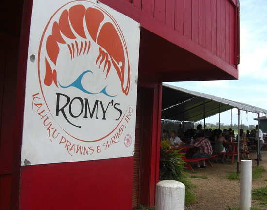 Romy's Kahuku Prawns & Shrimp