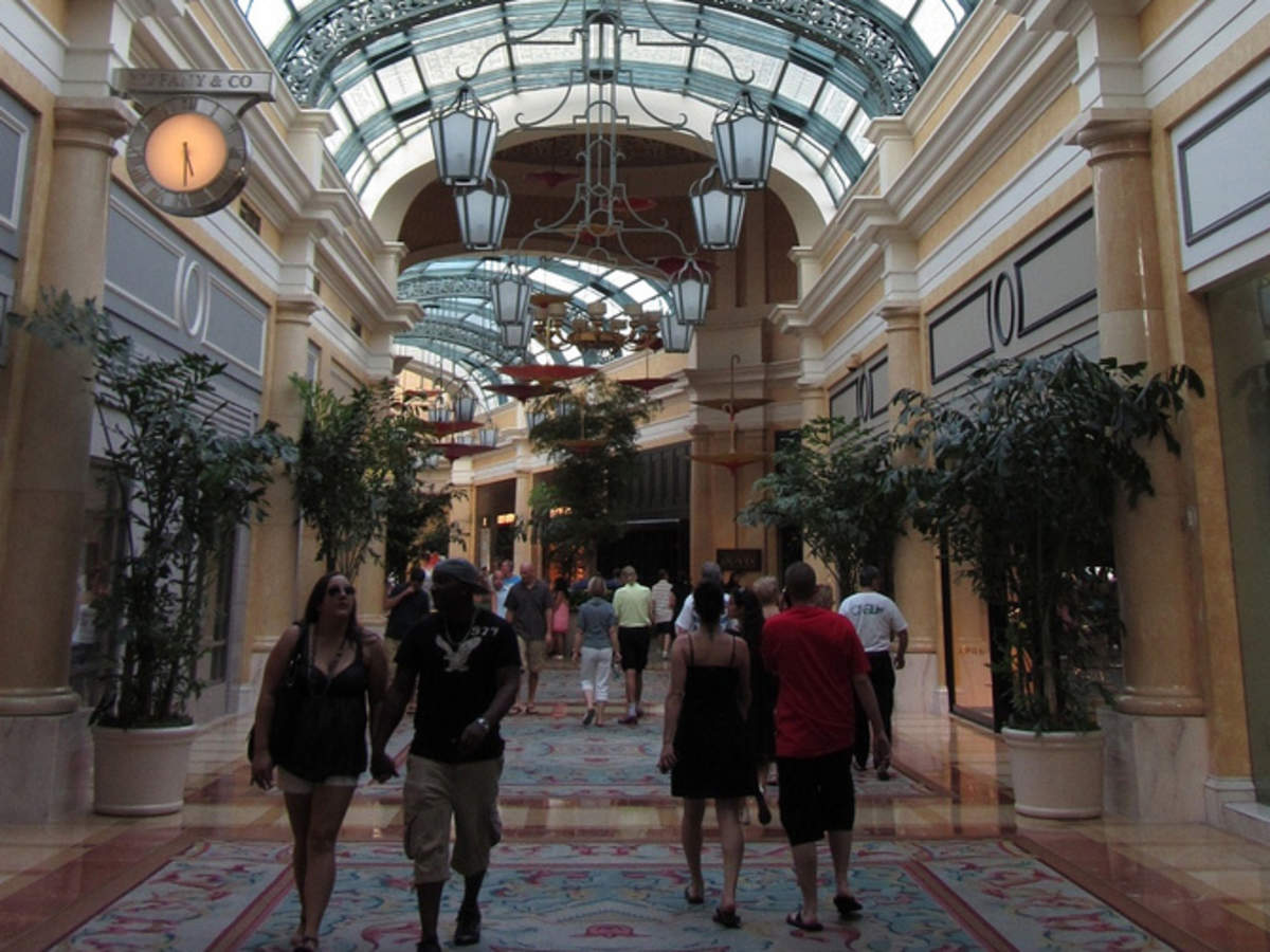 Luxury Shopping in Bellagio Las Vegas