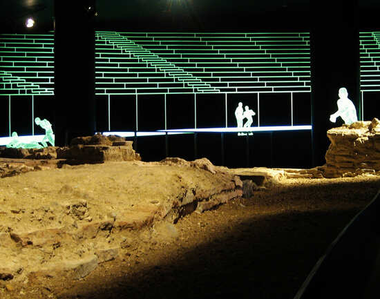 Roman London Amphitheatre and Guildhall Art Gallery