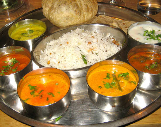 Golden Star Thali