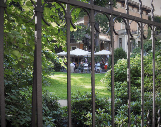 Caf&eacute; Wintergarten in Literaturhaus