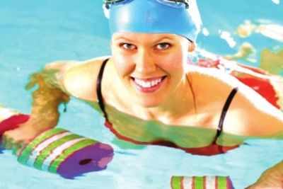 Aqua aerobics and water sports