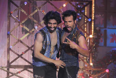 Harshad Chopra and Rithvik Dhanjani bond during the shoot of Dilwalon Ki Diwali