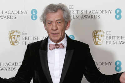 Ian McKellen gives students advice in 'Gandalf' style