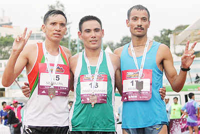 Tirath, Shyamli triumph in Bengaluru marathon