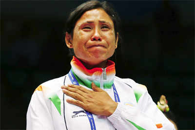 Boxer Sarita Devi suspended for Asian Games protest
