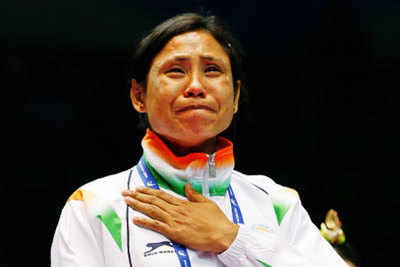 Boxer Sarita Devi banned for Asian Games protest
