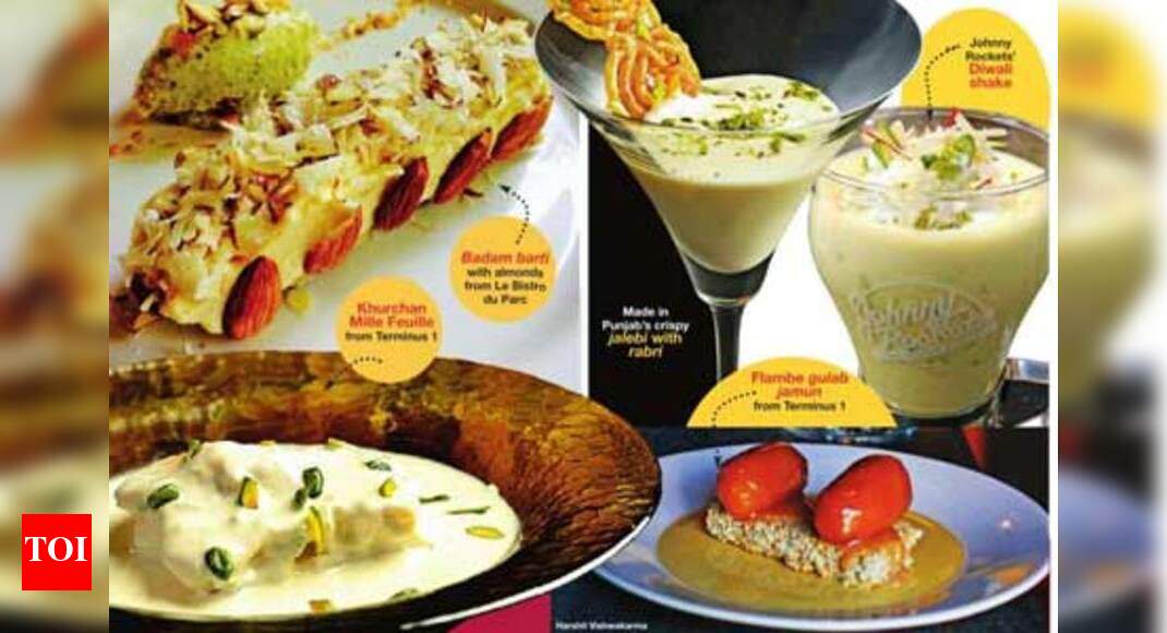 Diwali menus packed with fusion flavours Times of India