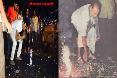 Dr Rajkumar and Shivarajkumar's common love for Diwali