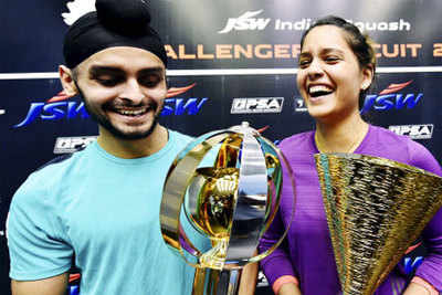 Hat-trick of titles for Harinder, double for Dipika Pallikal