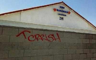 Gurdwara vandalized in Australia's Perth
