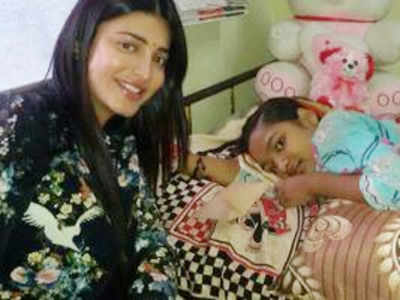 Shruti Haasan fulfills a little girl's last wish