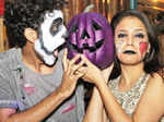 Delhiites enjoy Halloween night