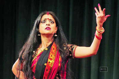 Kuchipudi dancer Arunima Kumar performs to highlight domestic violence in Delhi