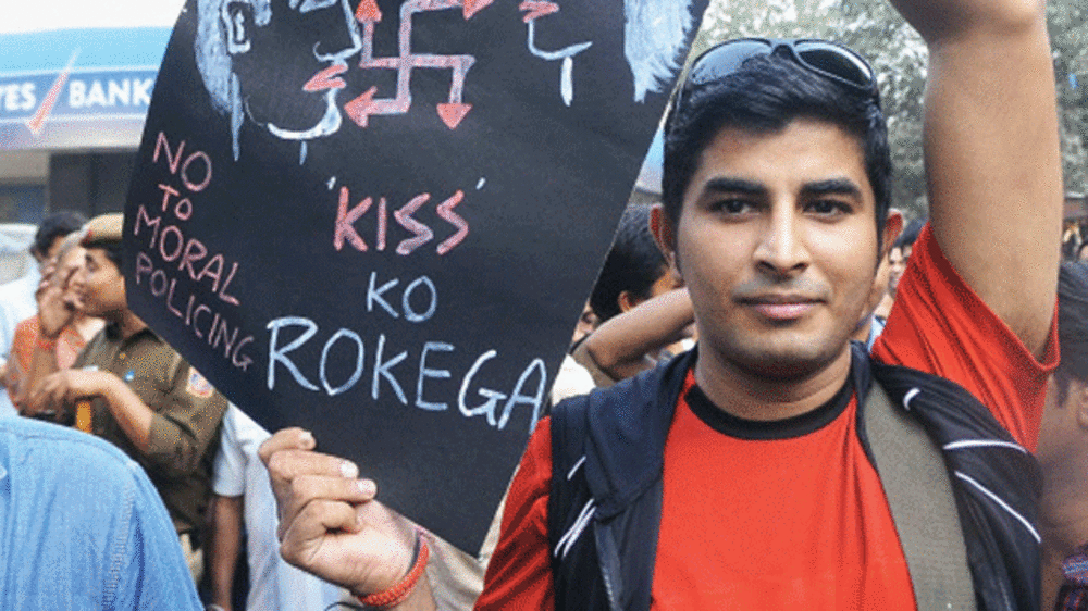 The 'Kiss of Love' campaign