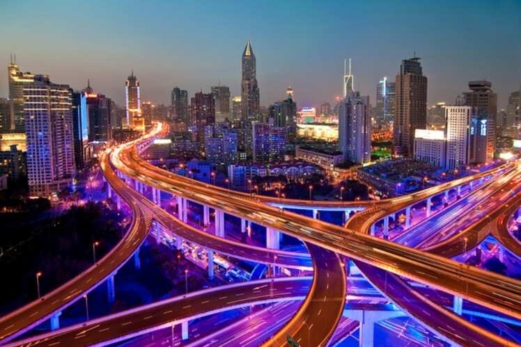 Shanghai by night
