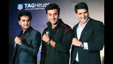 Ranbir Kapoor turns brand ambassador of Tag Heuer in Mumbai