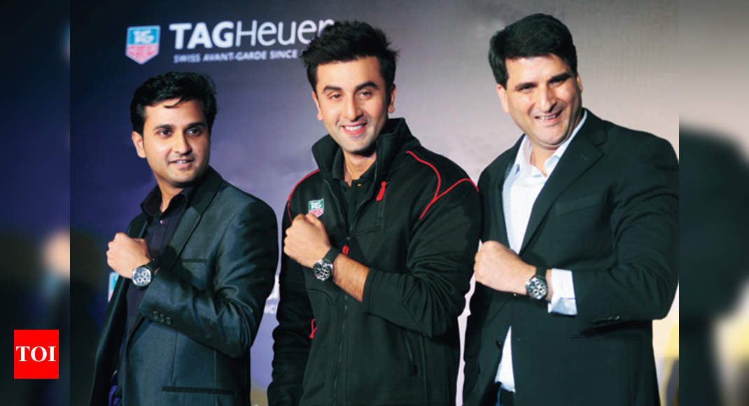 Ranbir Kapoor joins TAG Heuer as a brand ambassador