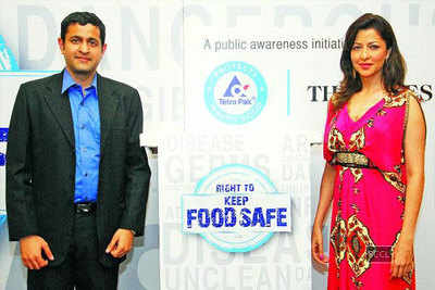 Aditi Govitrikar pitches for Tetra Pack's Right to Keep Food Safe in Jaipur
