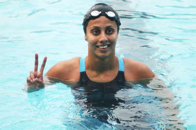 Dhumatkar sets record in National Aquatic Championship