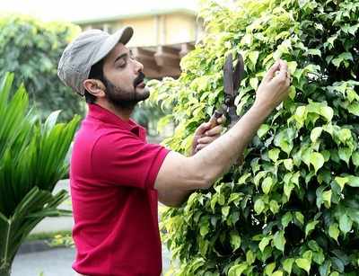 Prosenjit is passionate about gardening