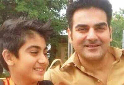 Arbaaz's son Arhaan was the star of Arpita's wedding
