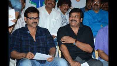 Chiru, Nag and Venky come together at FNCC in Hyderabad