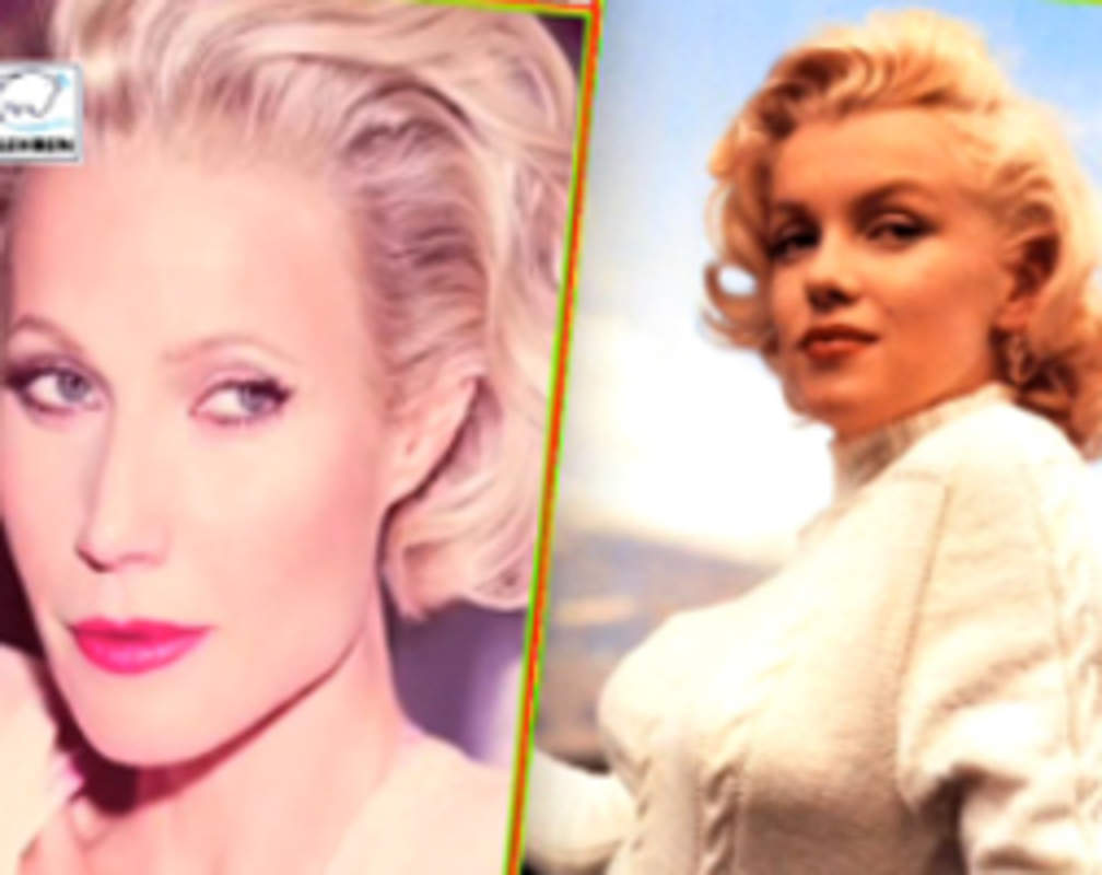 
Gwyneth Paltrow transforms into Marilyn Monroe

