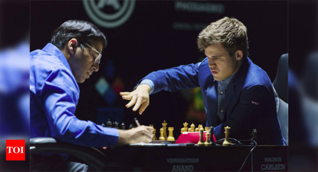 World Chess Championship: Magnus Carlsen Draws Game 8 vs Viswanathan Anand,  Retains One-Point Lead