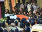 Murli Deora's funeral