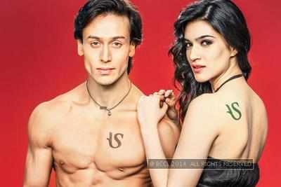 Tiger Shroff and Kriti Sanon tattooed in style!