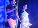 Television artiste Raj Kalesh performs at Trivandrum