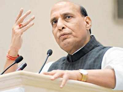 Rajnath forced to skip poll rally after pilot of his chopper fails to locate landing strip
