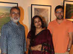 Celebs @ Shantanu Das' exhibition