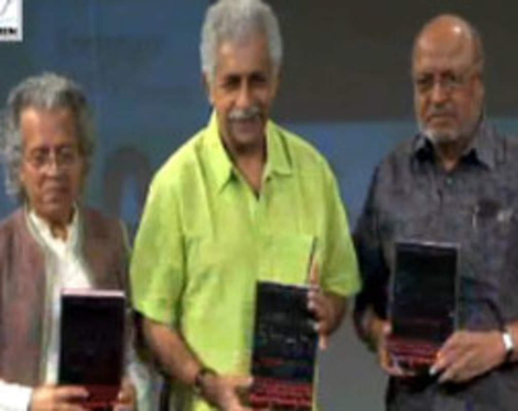 
Naseeruddin Shah launches book by Shyam Benegal
