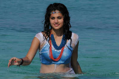 Taapsee shot under water for 9 hours!