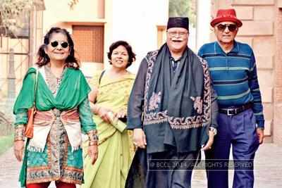 Lucknowites participate in heritage walk at Dilkusha Palace