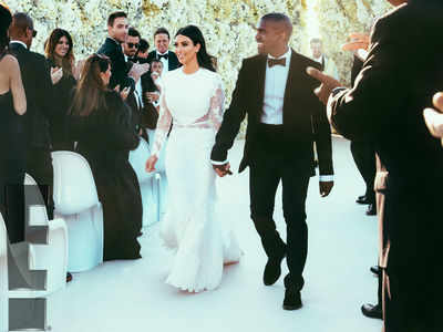 Kim Kardashian and Kanye West's wedding picture tops Instagram most liked