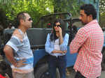 Ranvijay, Adah on the sets