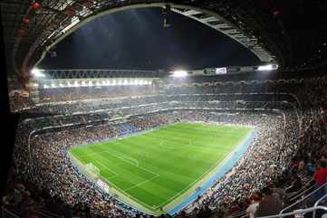 El Estádio de Santiago Bernabéu