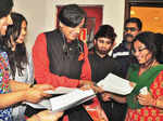 Shashi Tharoor at an event