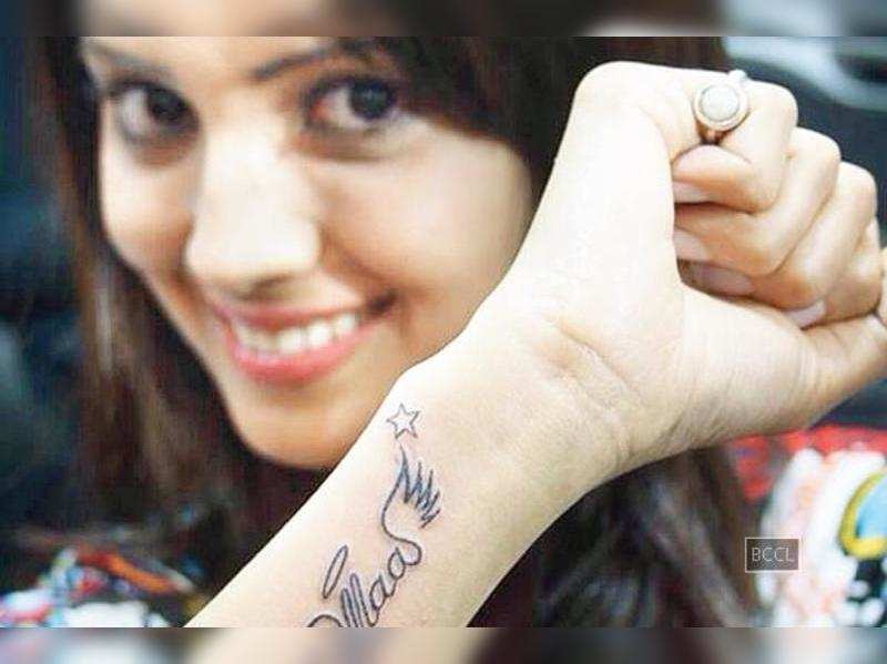 Adaa Khan Why Adaa Khan Is Very Emotional About This Tattoo Times Of India