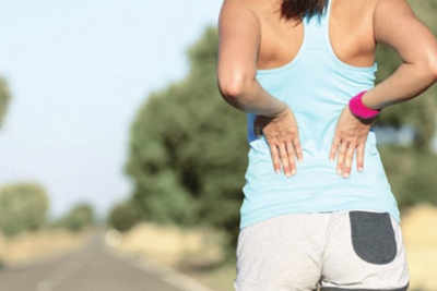 The pain associated with running