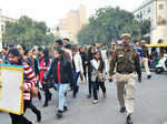 Students freeze for Nirbhaya incident