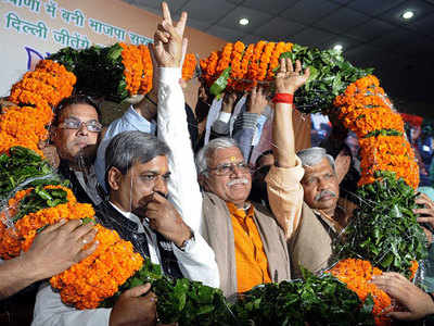 Haryana: BJP storms to power, Khattar is CM